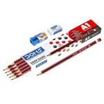 DOMS A1 HB Pencils – Pack of 10 | Smooth Writing | Non-Toxic | Premium Graphite Pencils