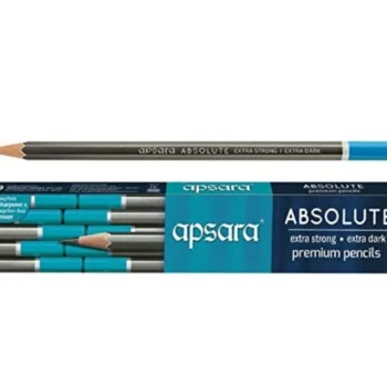 Apsara Absolute Extra Dark Premium Pencils, Pack of 1 (10 Pencils)