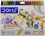 DOMS 24 Shades Crayons