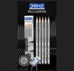 DOMS Palladium Extra Dark Pencils – Premium Writing Pencils