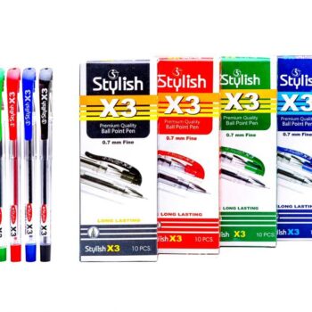 Stylish X3 Ballpoint Pen | Smooth Ink Flow | Sleek Design | Comfortable Grip | Ideal for Daily Writing