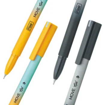 Flair Move Gel Pen | Smooth Gel Ink | Stylish Design | Soft Grip | Perfect for School & Office Writing