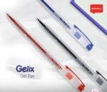 Nataraj Gelish Pen | Smooth Gel Ink | Quick-Dry | Comfortable Grip | Perfect for School & Office Writing