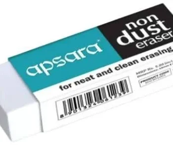 Apsara Long Eraser | Dust-Free | Smudge-Free | Soft & Durable | Ideal for Students & Office
