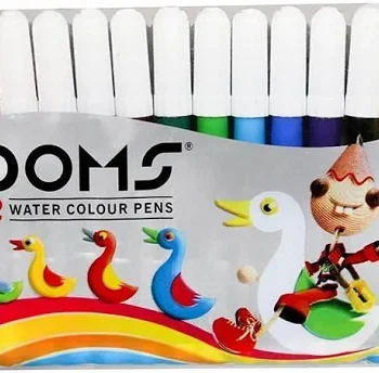DOMS Colour Sketch 12 Shades | Smooth Drawing Colour Pens | Vibrant Sketch Pens for Art & School Projects