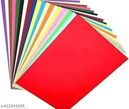 A4 Color Paper 20 Sheets | Bright, Smooth & Vibrant Craft Paper for School, Office & DIY Projects