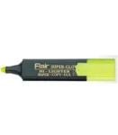 Flair Super Glow Highlighter | Ultra-Bright Fluorescent Ink | Smudge-Free, Long-Lasting Marker for Study & Office Use
