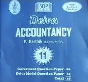 Deiva 11th Accountancy Guide - English Medium | Samacheer Kalvi +1 Accountancy Full Solutions, Ledger Problems & Model Questions