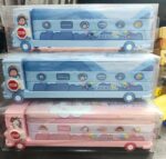 Bus Fancy Metal Pencil Box
